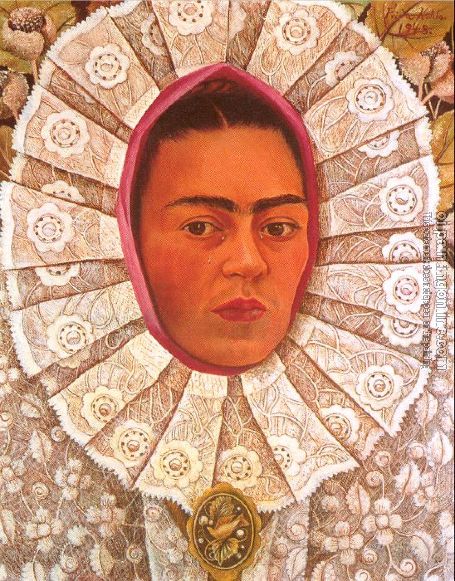 Kahlo, Frida - Oil On Canvas